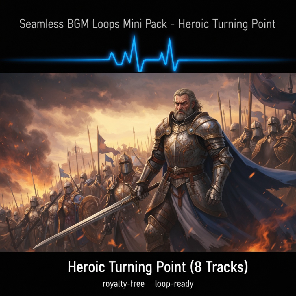 Seamless BGM Loops Mini Pack – Heroic Turning Point
