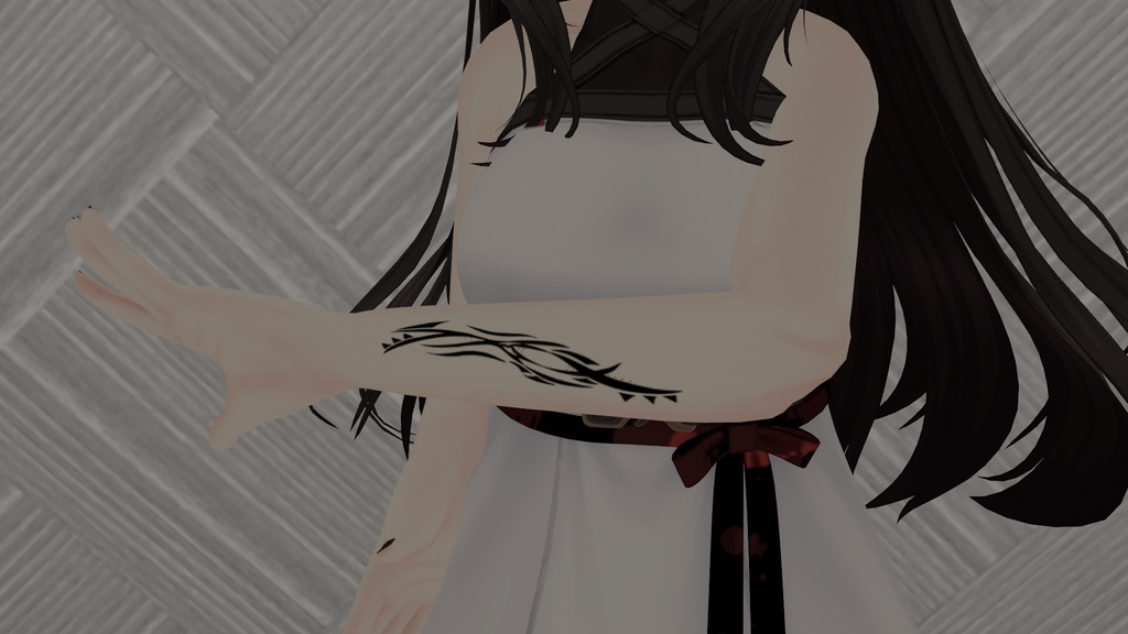 素材 tattoo ワンポイント