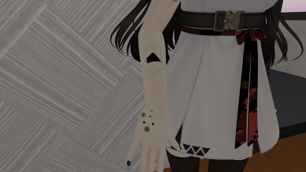 素材 tattoo ワンポイント