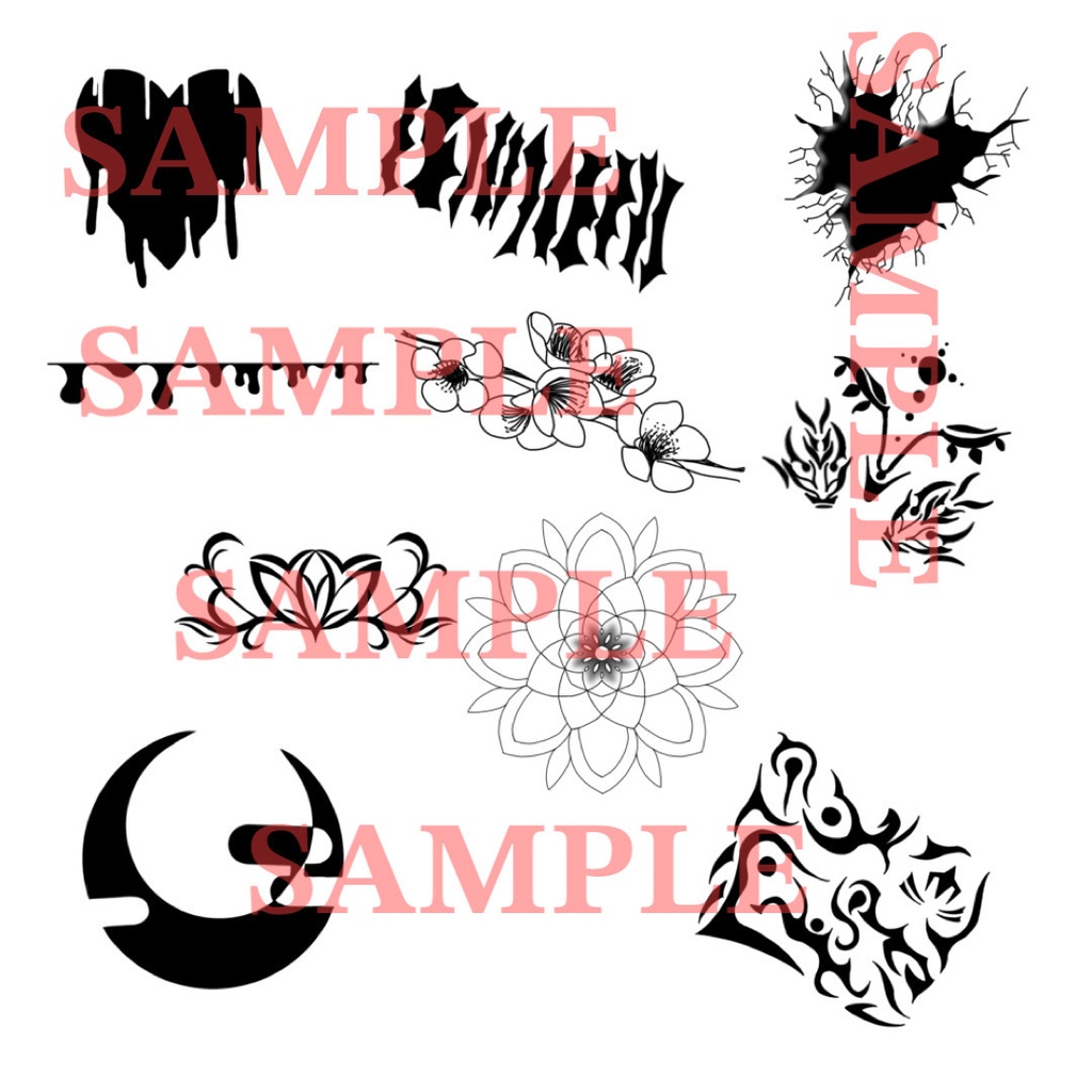 素材　tattoo ワンポイント　４弾