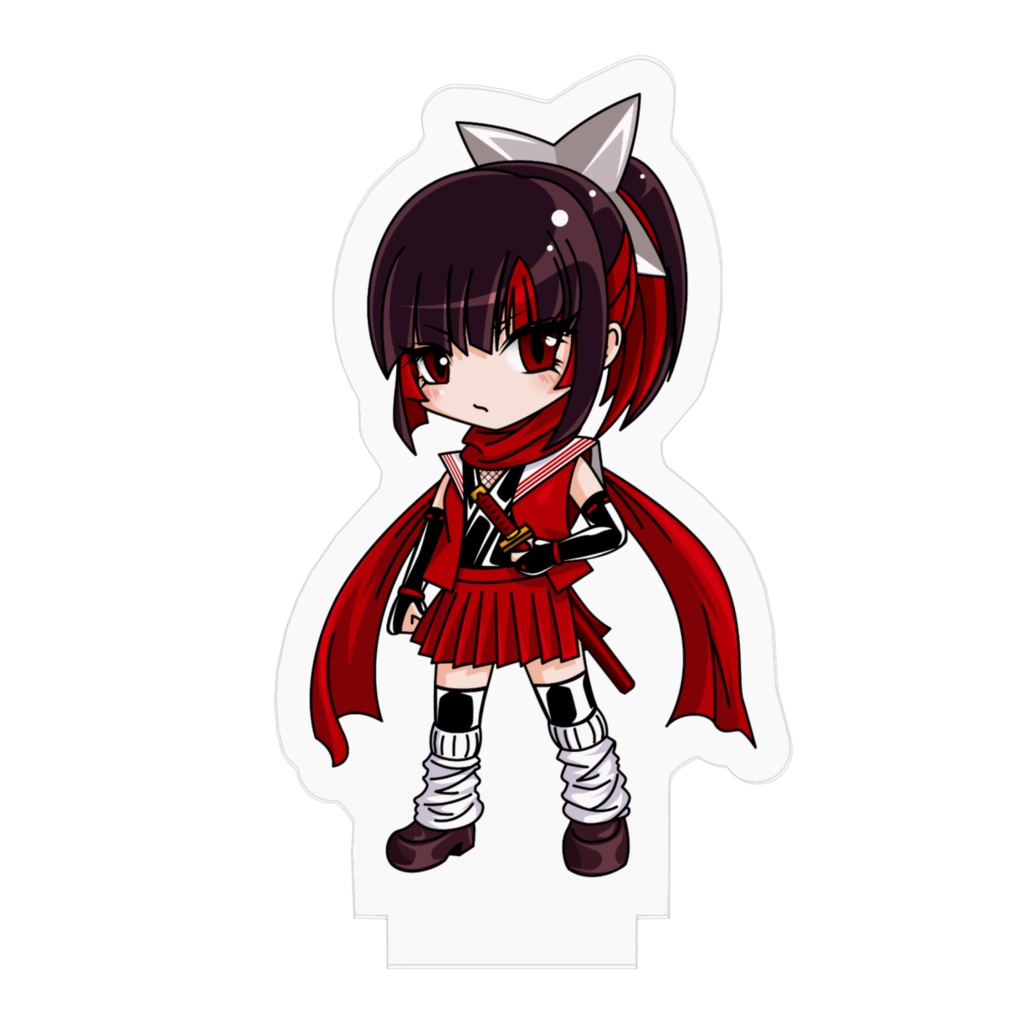 燕-tsubame- ちびキャラアクリルフィギュア【JK忍者】