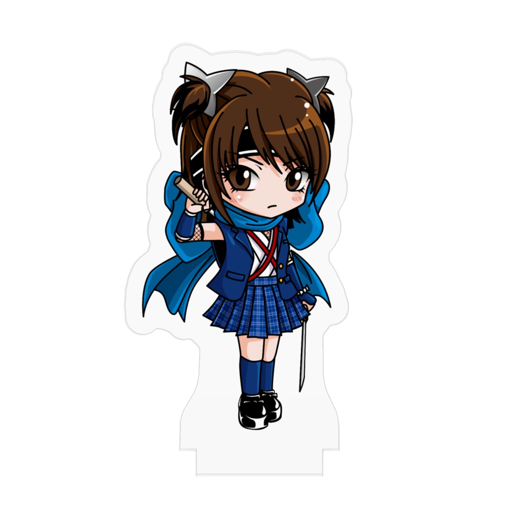 雀-suzume- ちびキャラアクリルフィギュア【JK忍者】