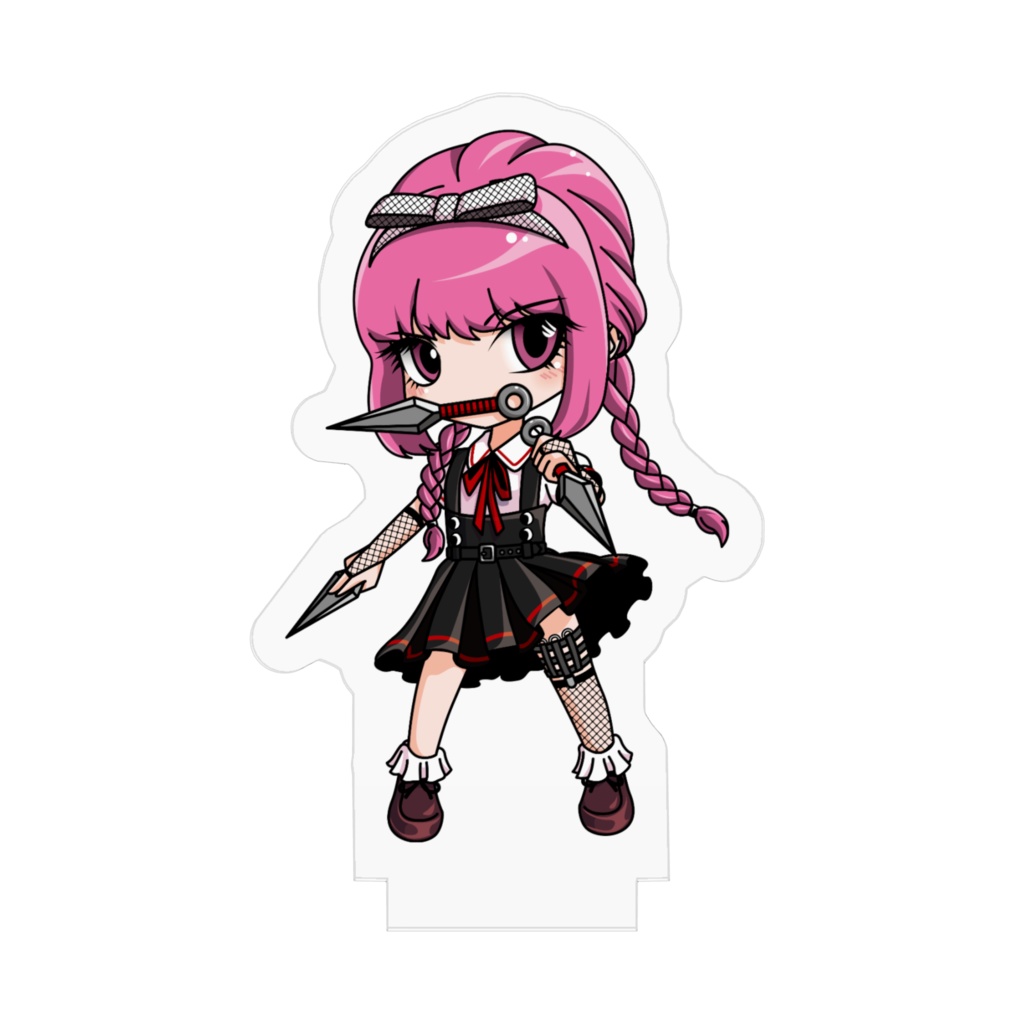 椿-tsubaki- ちびキャラアクリルフィギュア【JK忍者】