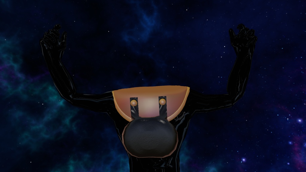 【MA対応】潜水ヘルメット型触手生物「メットちゃん」