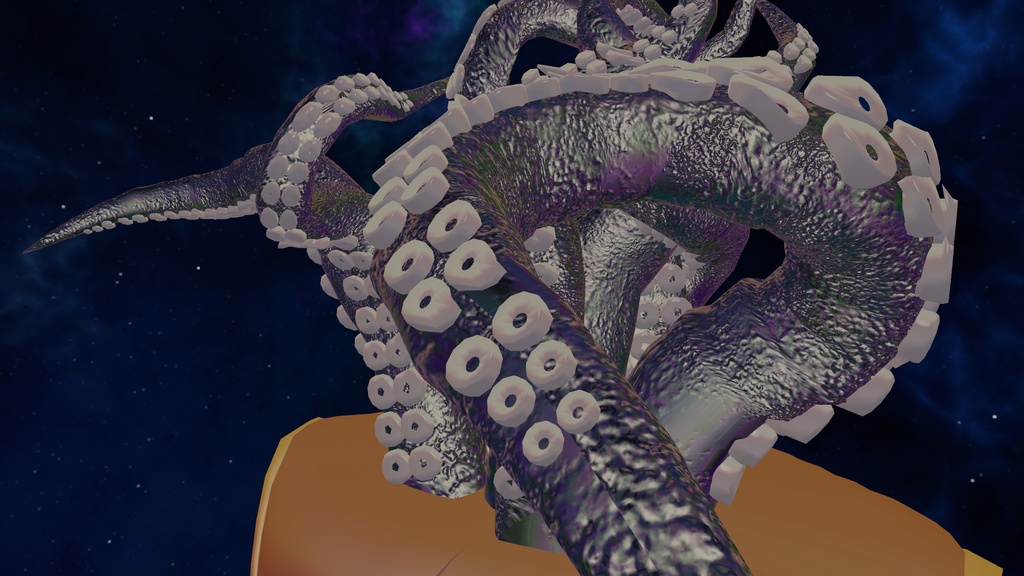 【MA対応】潜水ヘルメット型触手生物「メットちゃん」