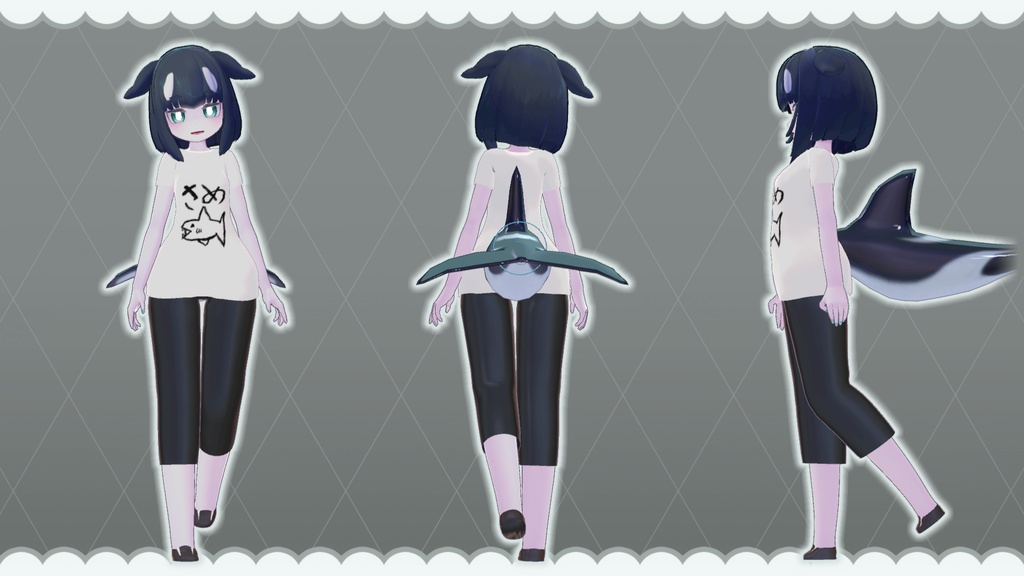 【LUCA、ORCA-NA対応】シンプルTシャツ