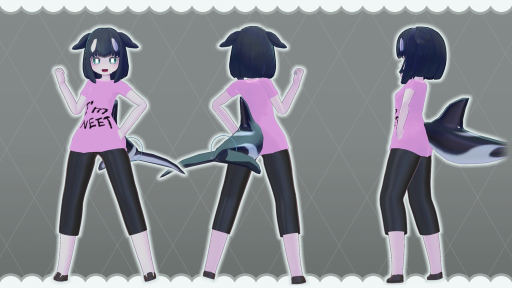 【LUCA、ORCA-NA対応】シンプルTシャツ