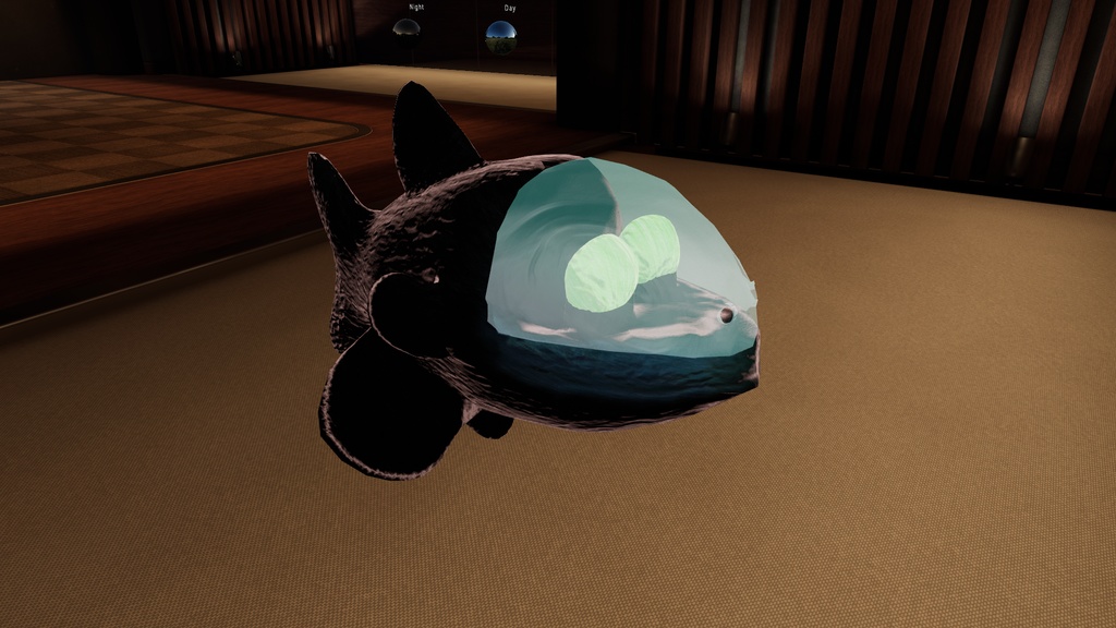 【無料】デメニギス【VRC想定モデル】