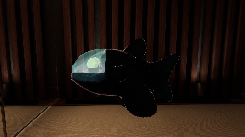 【無料】デメニギス【VRC想定モデル】