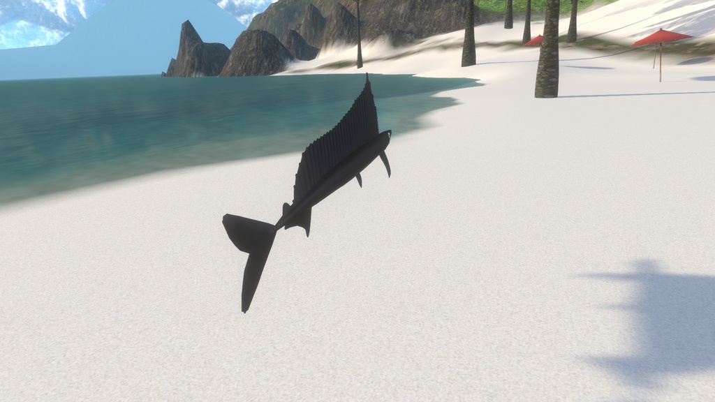 【3Dモデル】ミズウオ【VRC想定】【VRM1.0付属】