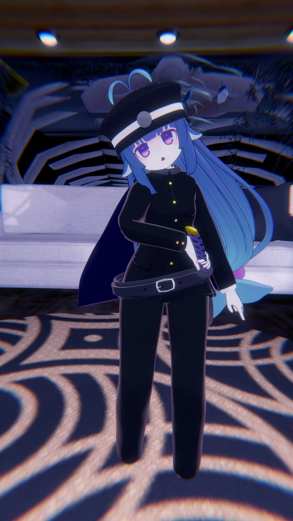 【アノマラボ新共通素体用】大正風学生服【VRC想定】