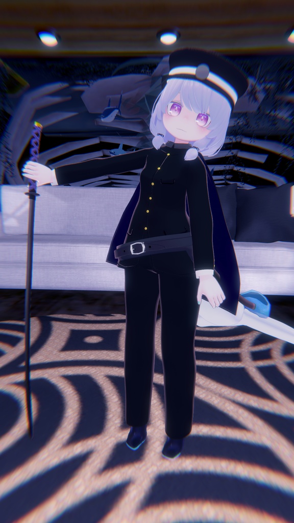 【アノマラボ新共通素体用】大正風学生服【VRC想定】