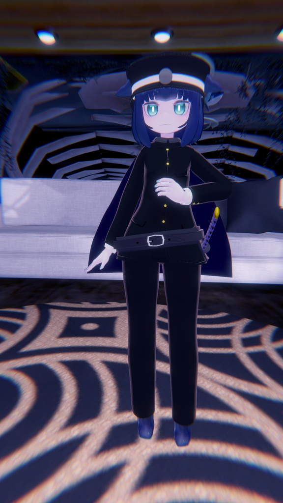 【アノマラボ新共通素体用】大正風学生服【VRC想定】