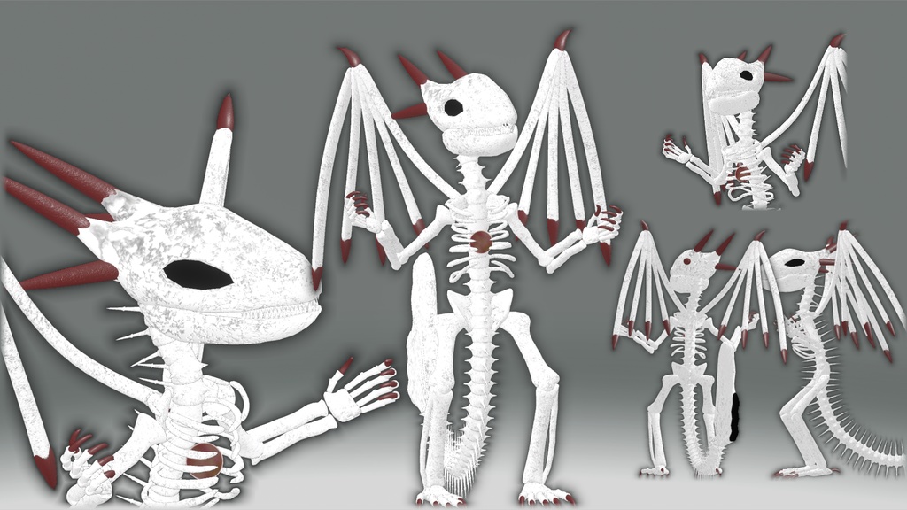 【オリジナル3Dモデル】実験体壱号BO-DR【VRC想定】