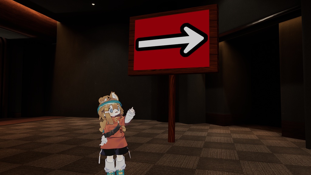 【VRC想定】なんかいい感じの看板