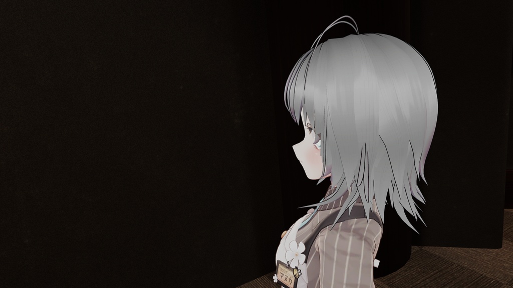 【VRoid正式版、VRC想定】無造作ヘアー