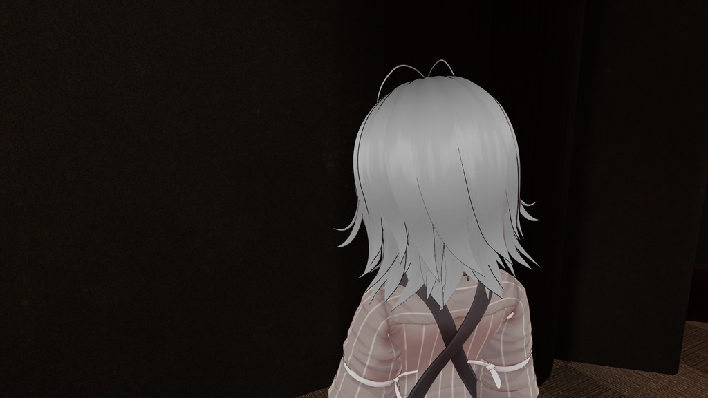 【VRoid正式版、VRC想定】無造作ヘアー