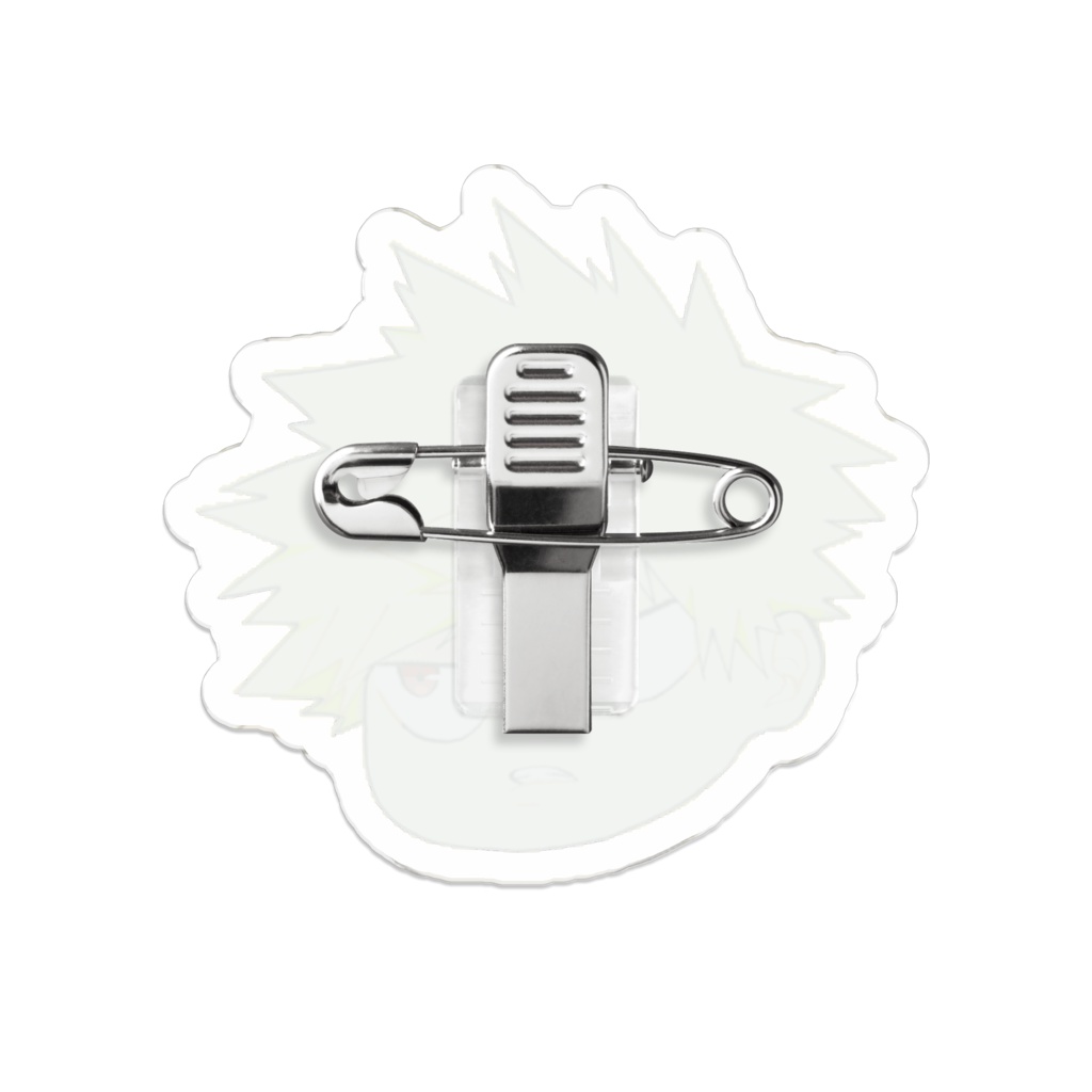 かっちゃん アクリルバッチ