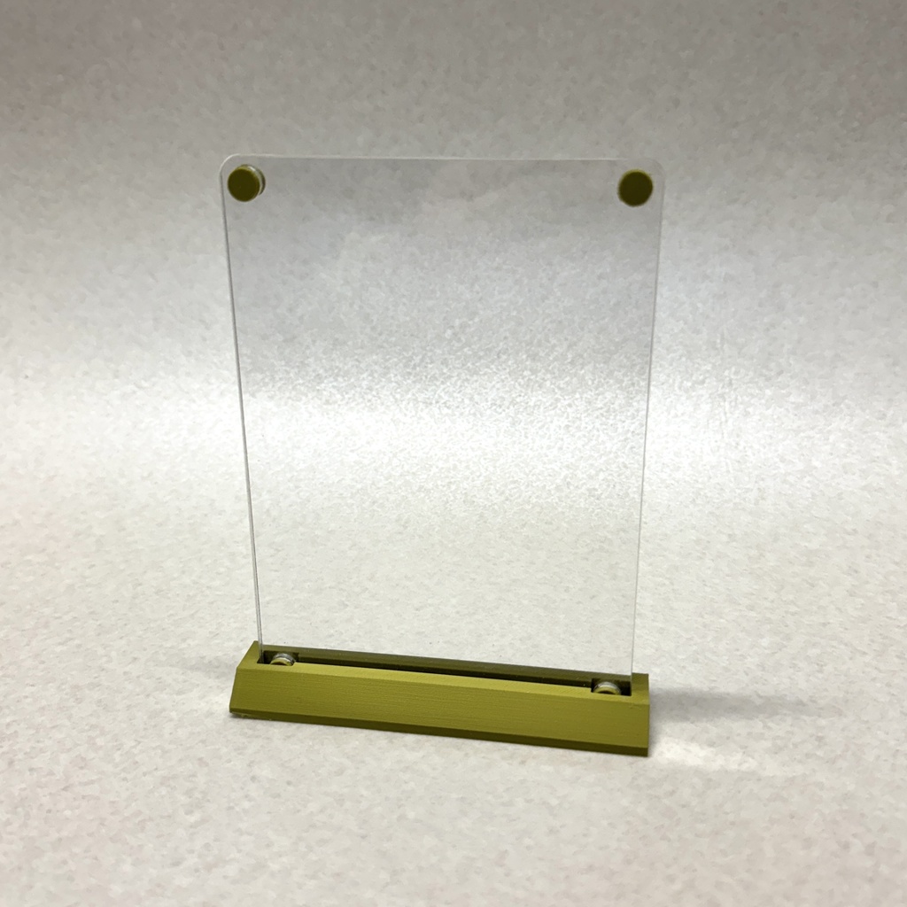 マグネット式アクリルスタンド(L版用)