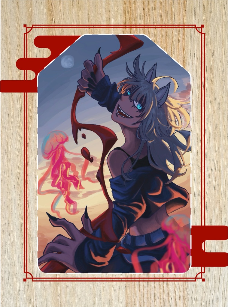 アクリルお守り【星野海月】「無理しない」