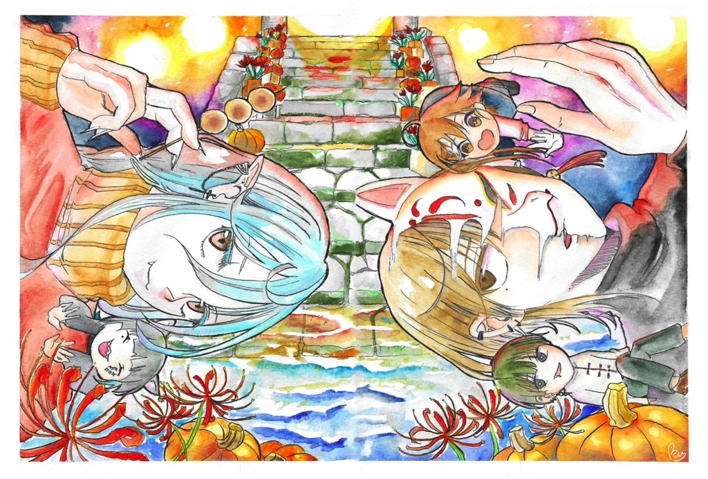 茶処画廊 ポストカード2