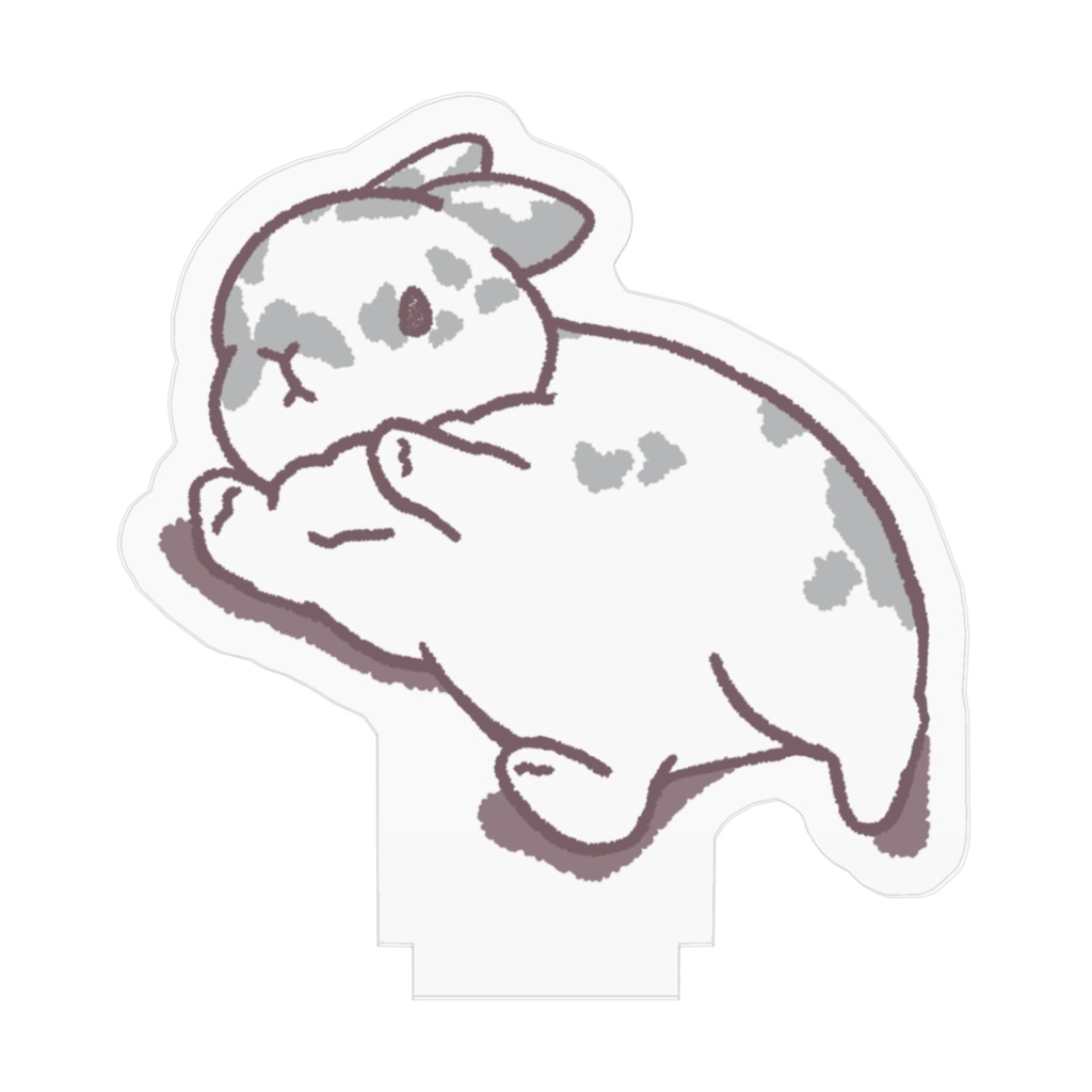 【立ち耳】【ブロークン スティール グレー 系】なんとかなるさー