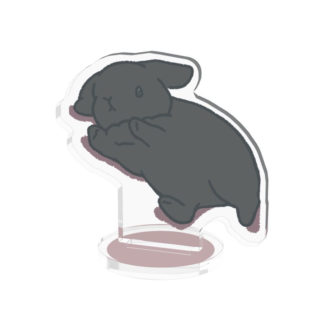 【垂れ耳】【ブラック系】なんとかなるさー