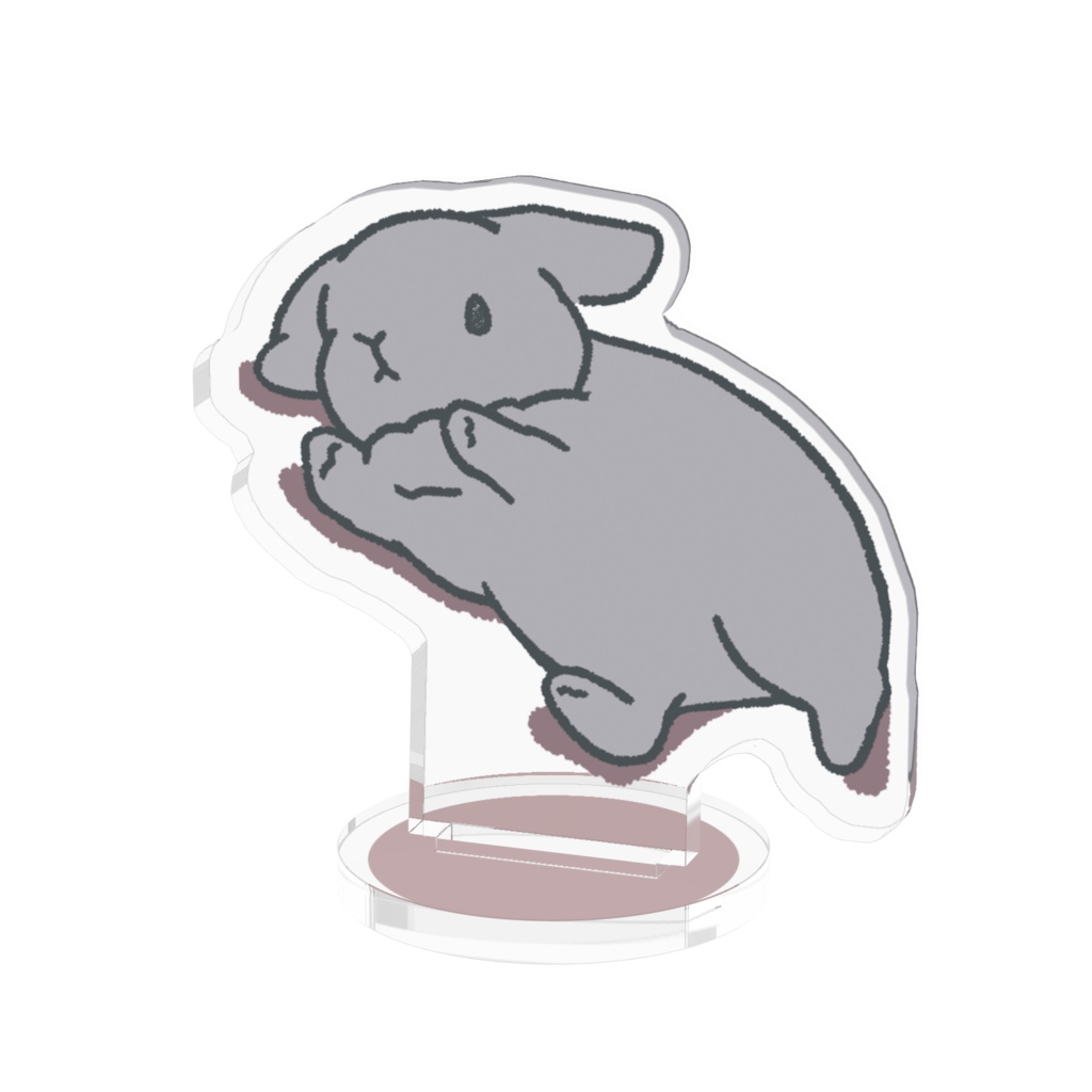 【垂れ耳】【ライラック系】なんとかなるさー