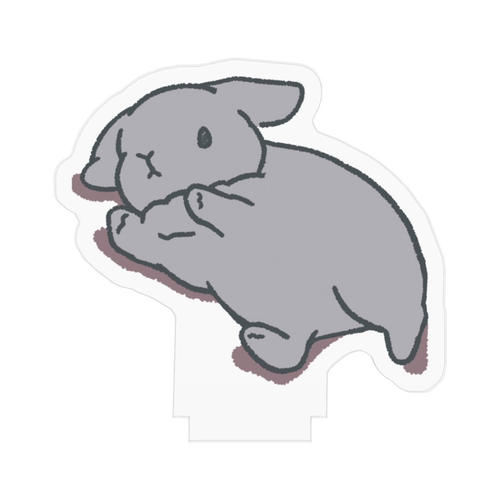 【垂れ耳】【ライラック系】なんとかなるさー