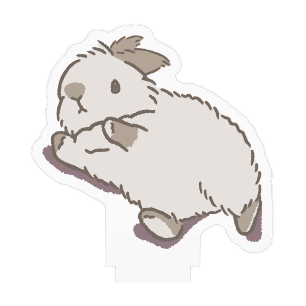 【立ち耳】【長毛】【ベージュ系】なんとかなるさー