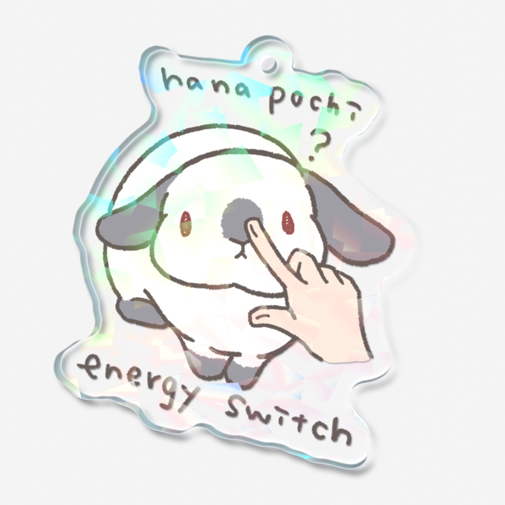 鼻ぽち元気スイッチ【垂れ耳】【ブルー系】