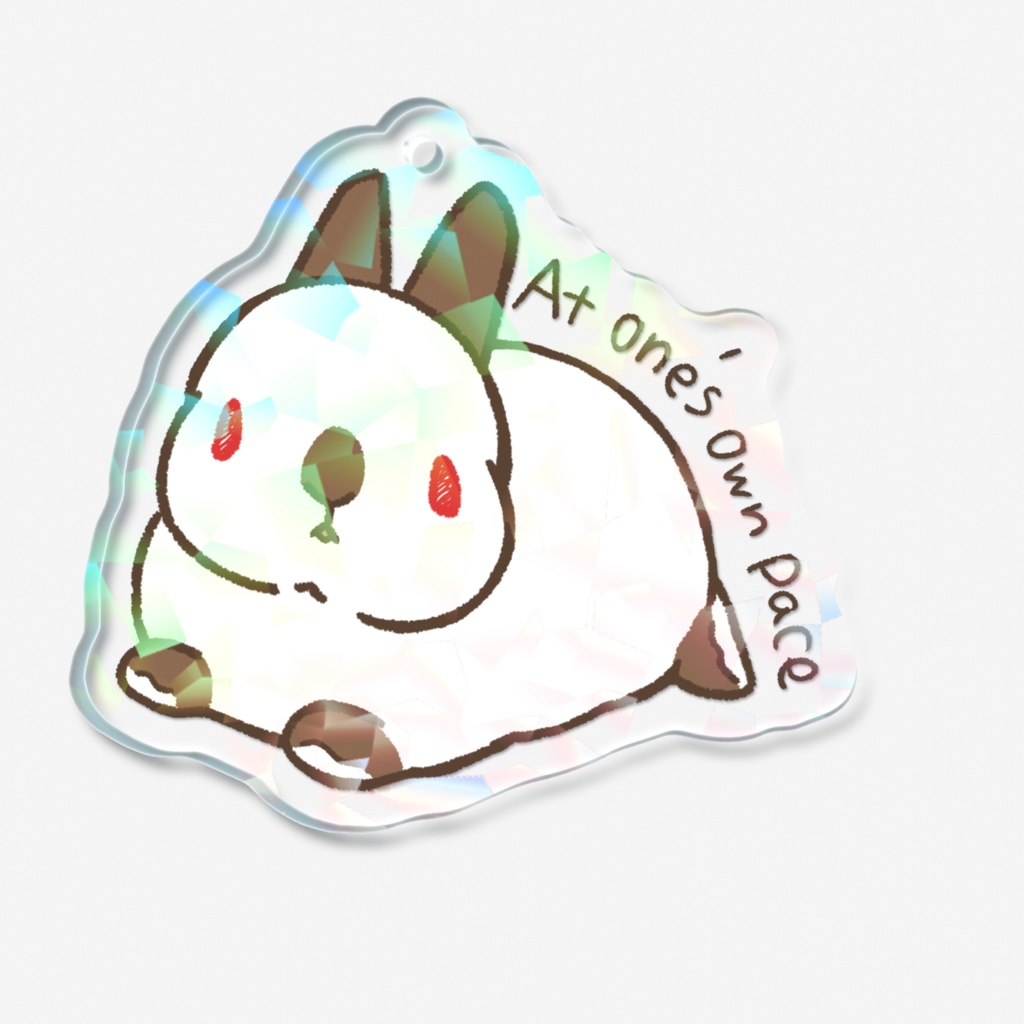 ヒマラヤンチョコレートカラーの立ち耳うさぎさん【マイペース】