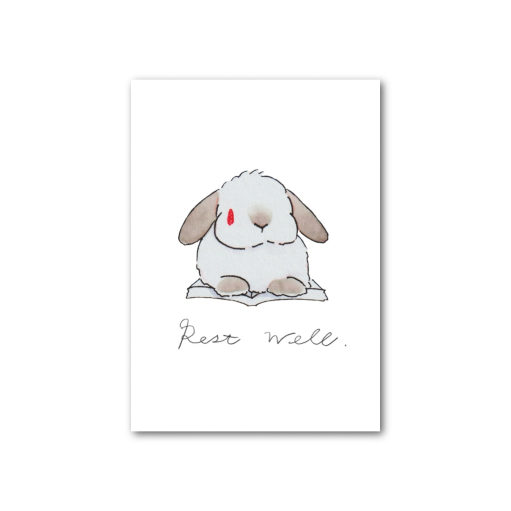 【アナログイラスト】rest well
