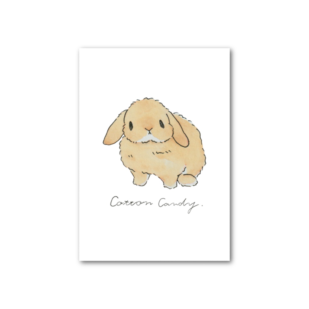 【アナログイラスト】cotton candy