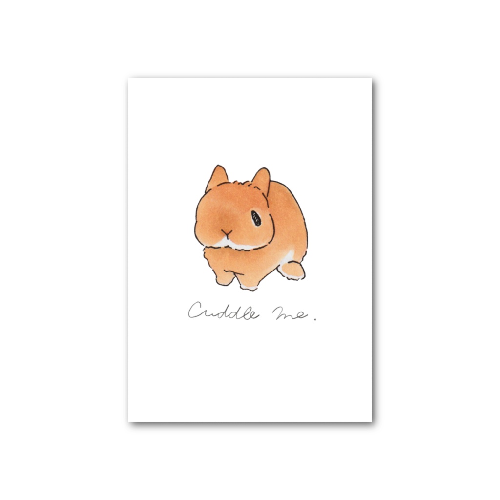 【アナログイラスト】cuddle me