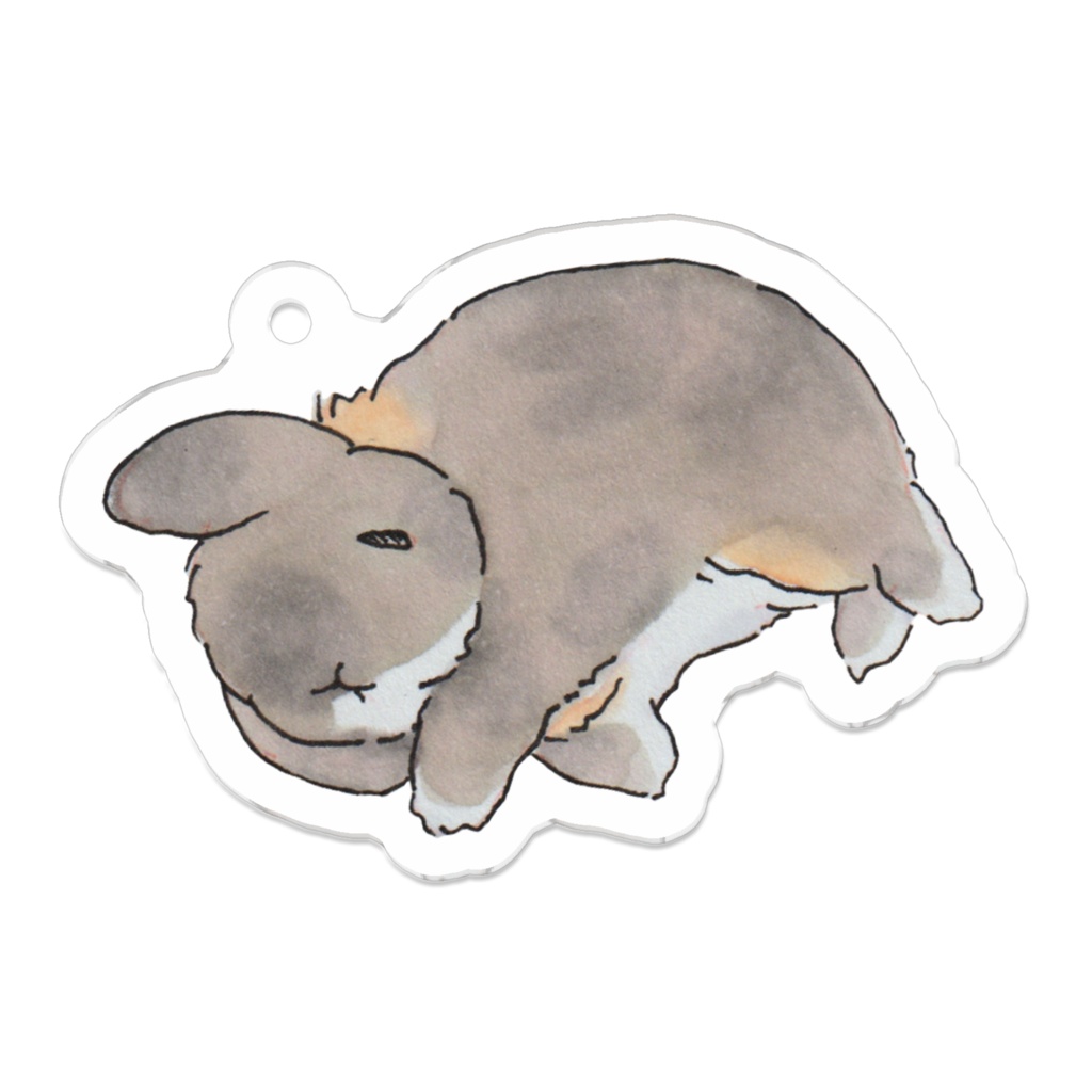 【アナログイラスト】charging my fluff
