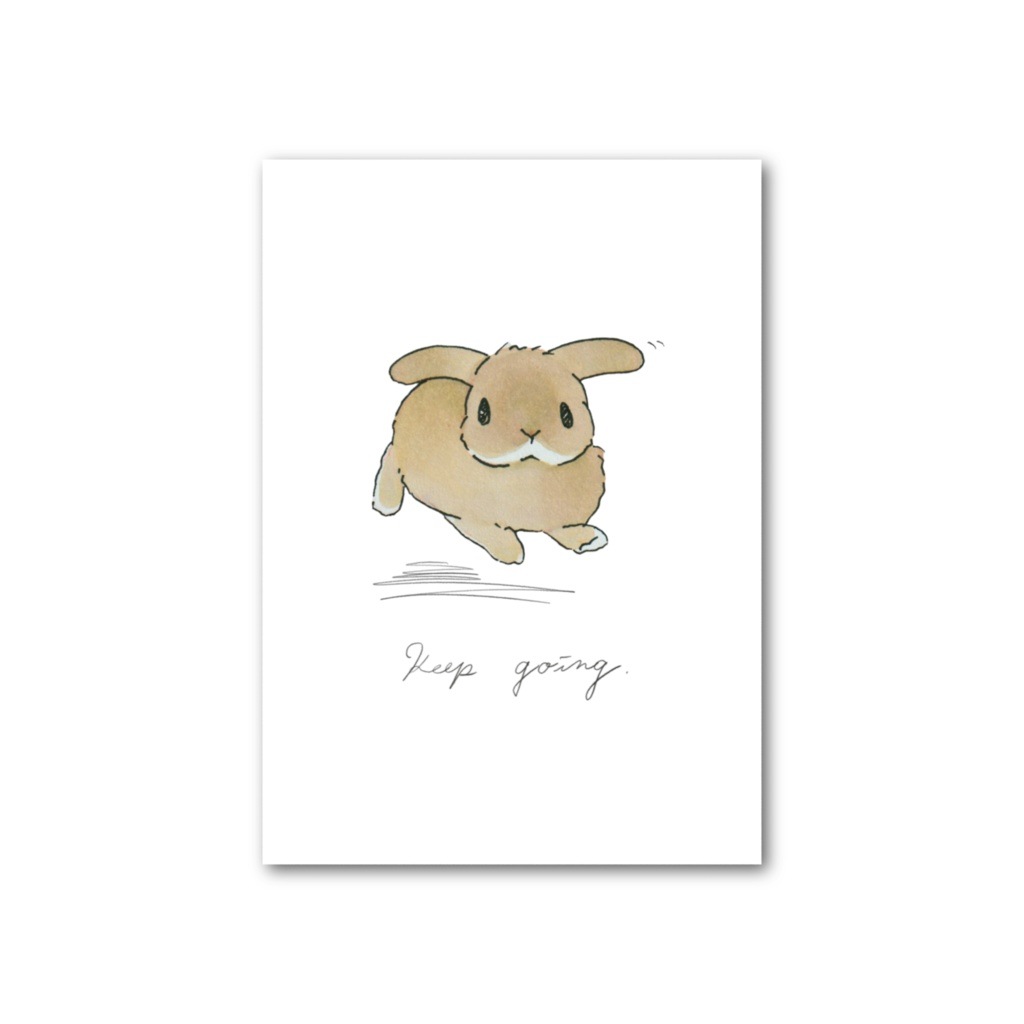 【アナログイラスト】keep going