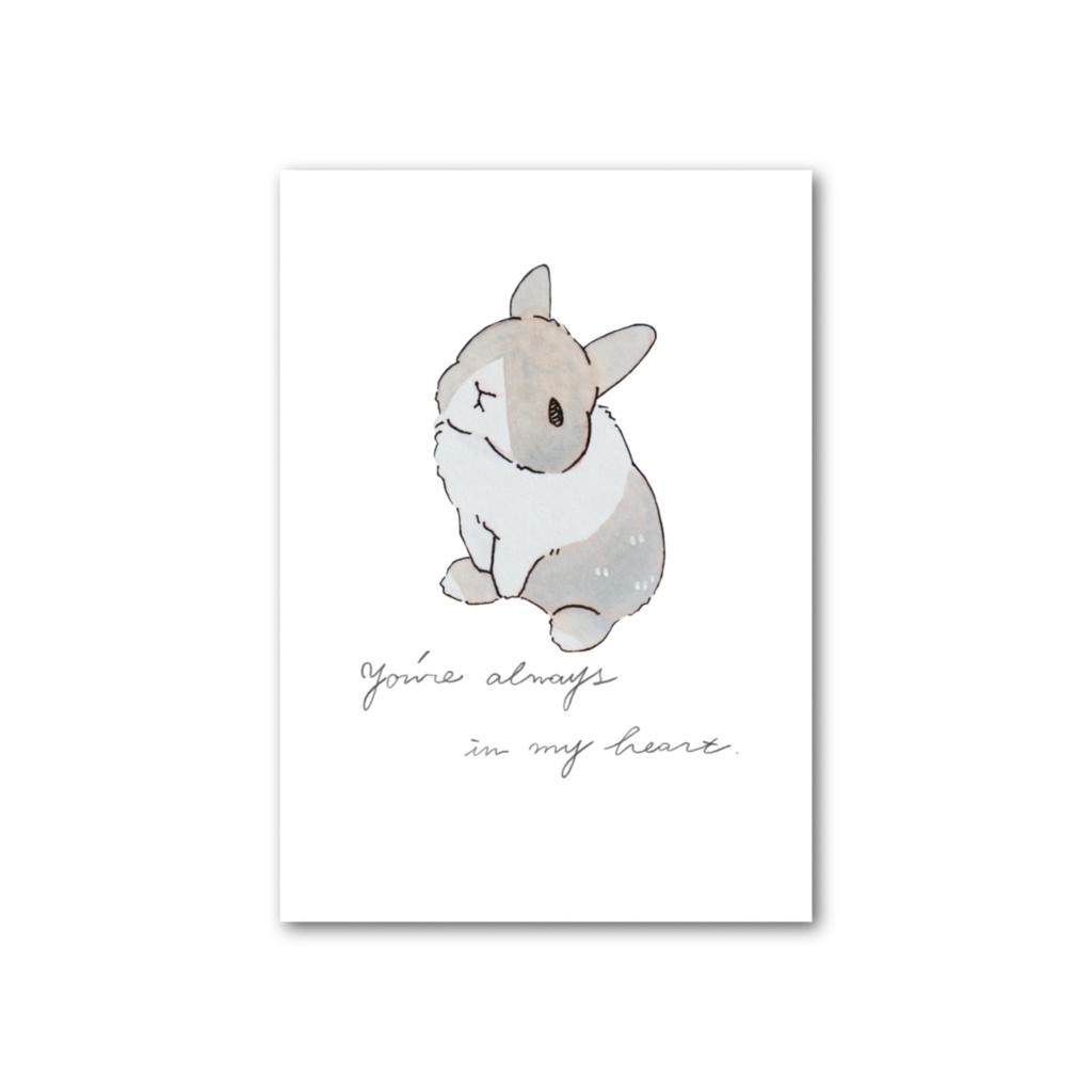 【アナログイラスト】you're always in my heart
