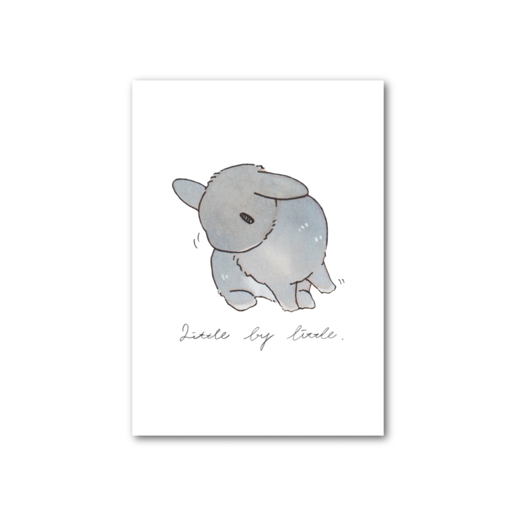 【アナログイラスト】little by little