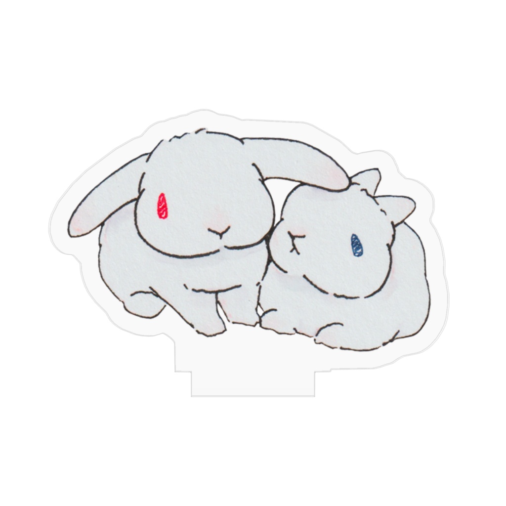 【アナログイラスト】you and me