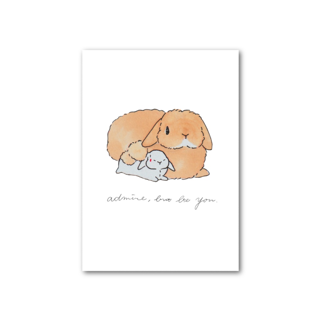 【アナログイラスト】admire,but be you