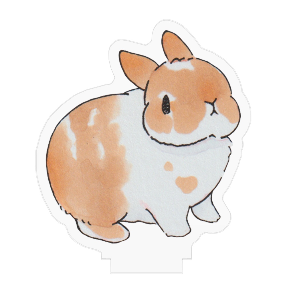 【アナログイラスト】a sign of happiness