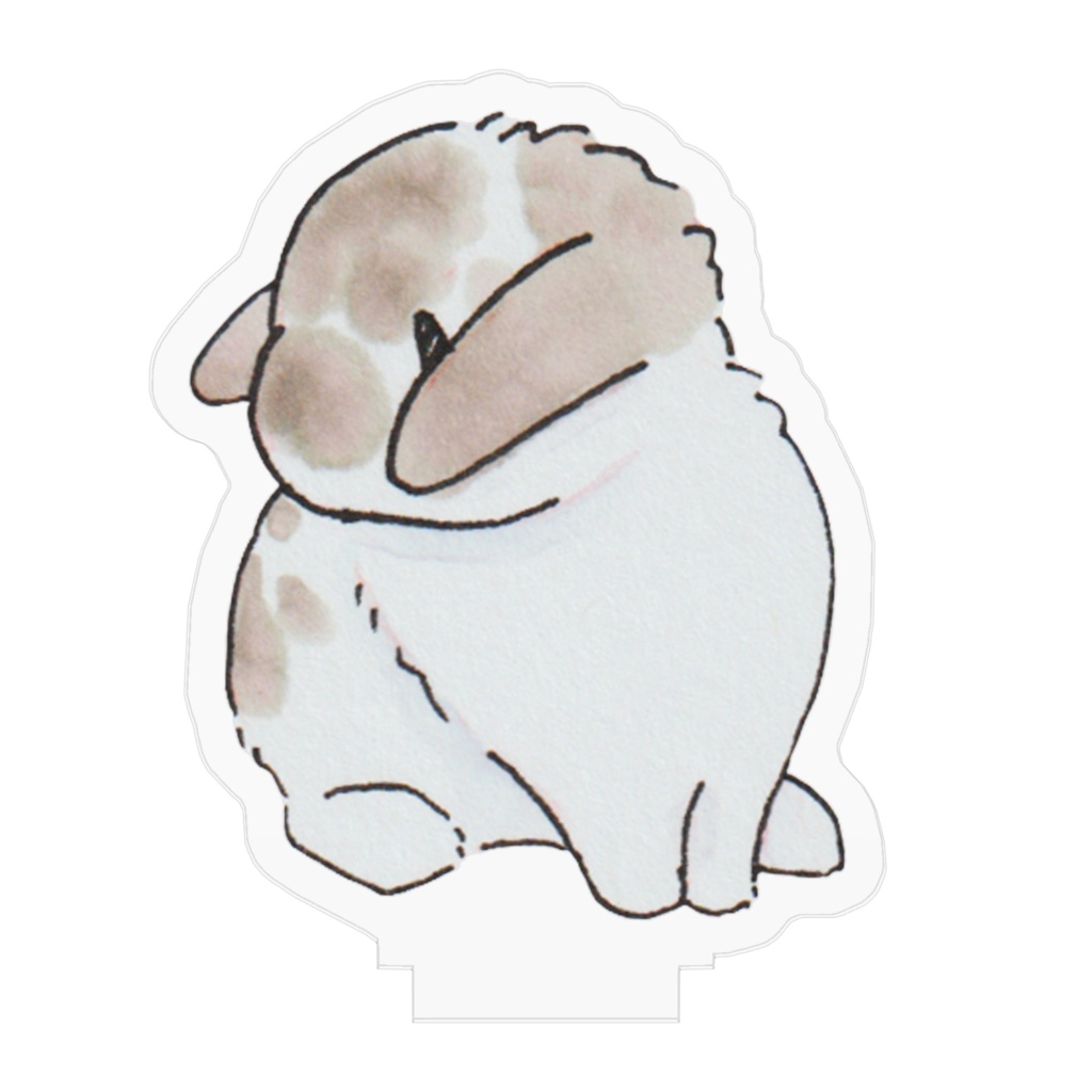 【アナログイラスト】peek-a-boo