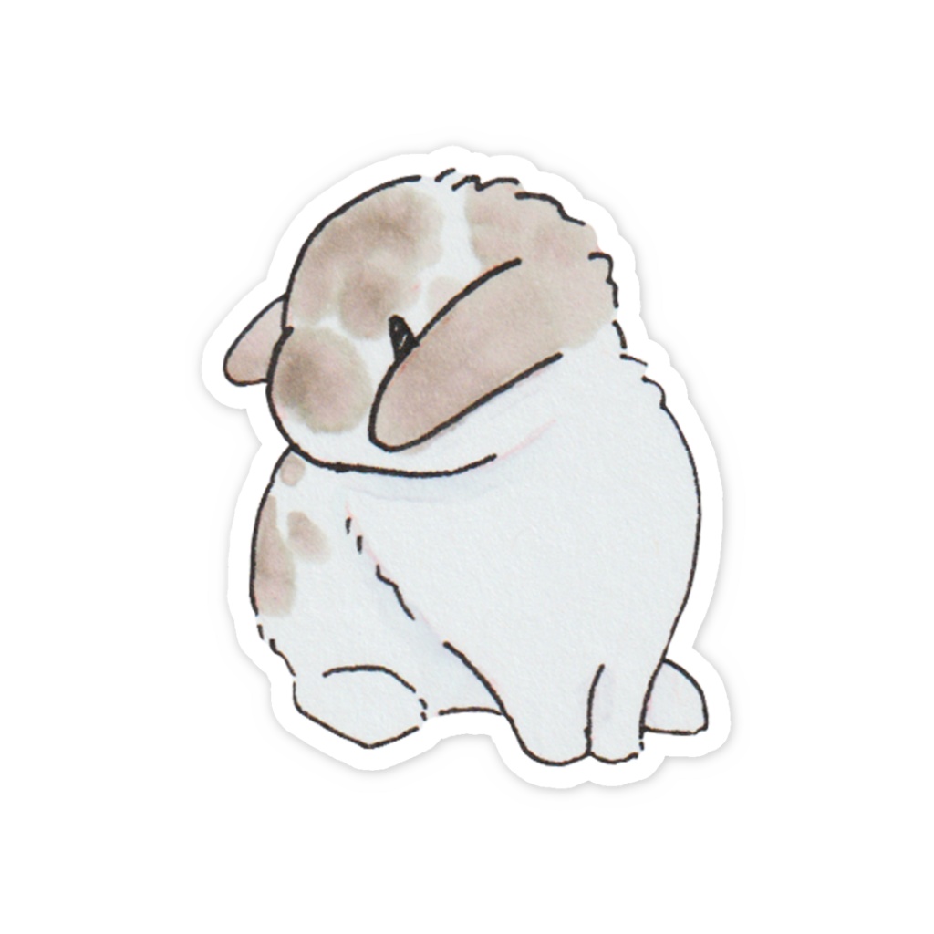 【アナログイラスト】peek-a-boo