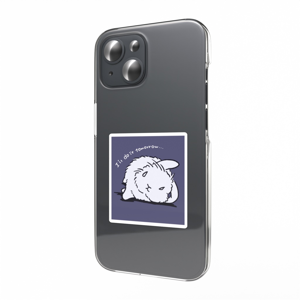 【垂れ耳うさぎ】明日やる…… 【ライオンラビット】