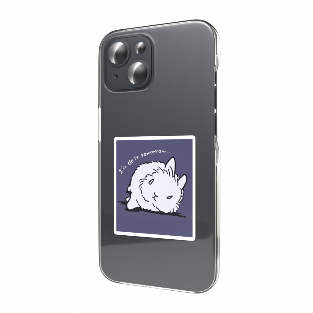 【立ち耳うさぎ】明日やる…… 【ライオンラビット】