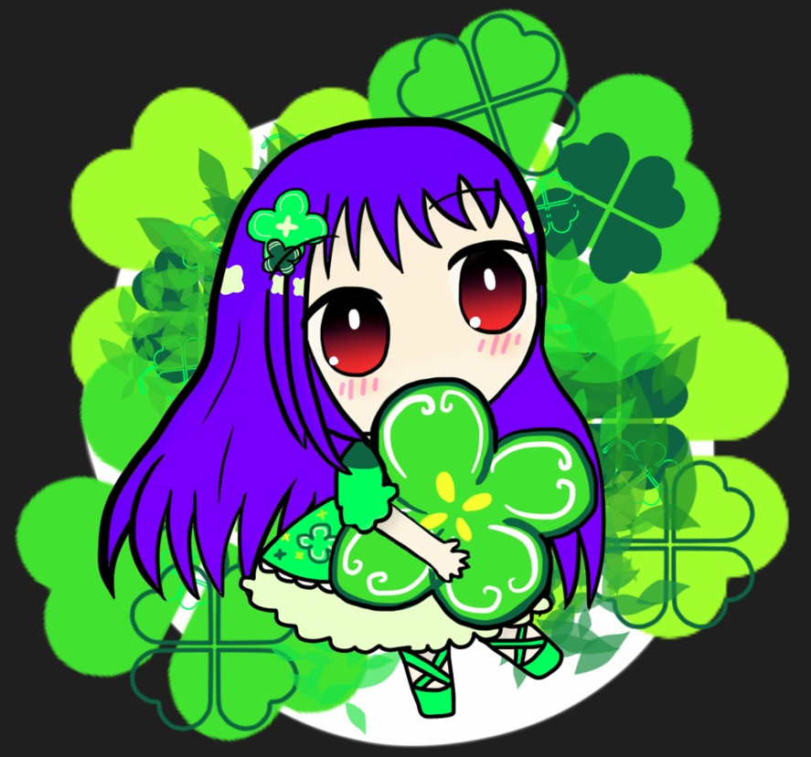 トランプモチーフ SD星影夕 アクリルキーホルダー - 50 x 50 (mm)