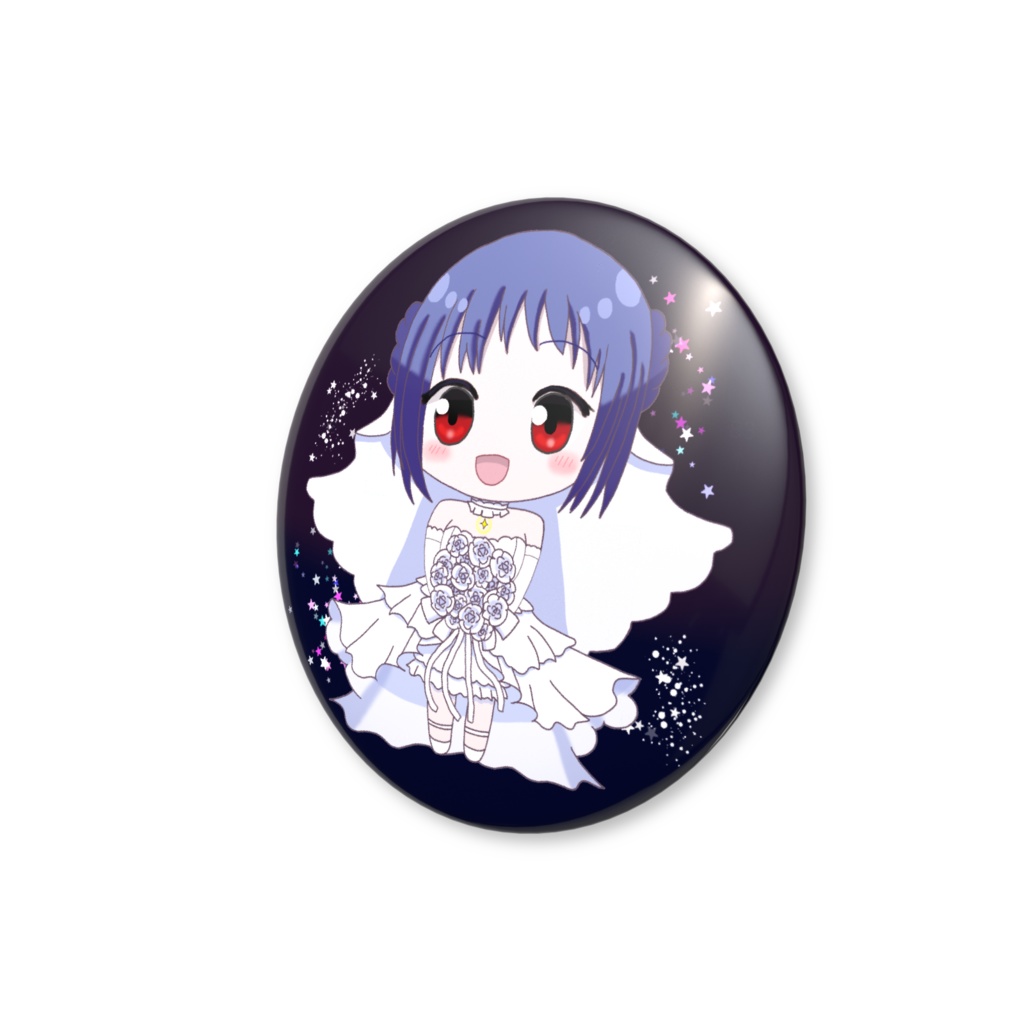 星影夕 ウェディングドレス SDイラスト 32mm