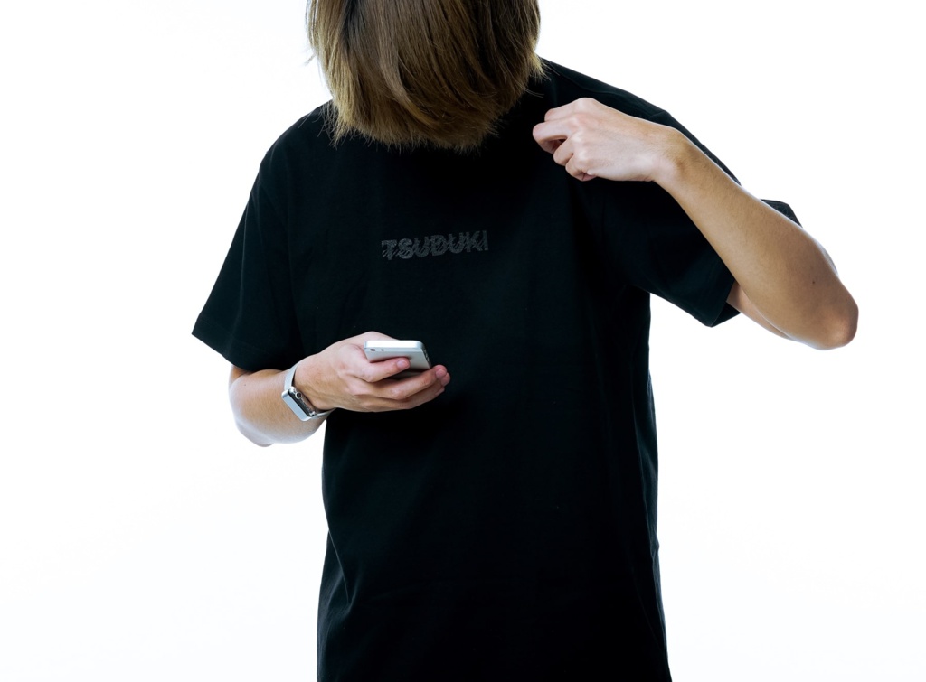 "TSUDUKI" Tee with vividcolor × urauecast.