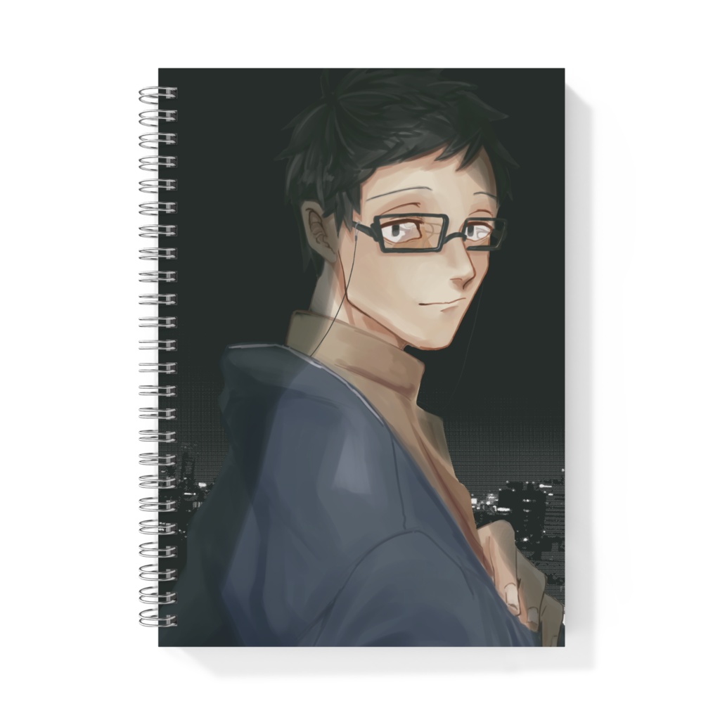 A5リングノート(瀬界詩書-夜景)